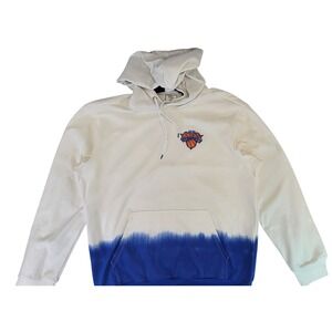 FISLL New York Knicks Tie Dye Hoodie Sweatshirt Men's Size XL